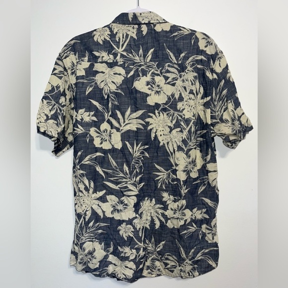 Men’s floral vacation spring break Hawaiian button down shirt Y2K shirt XLarge - Picture 3 of 7